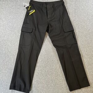 Dakota WorkPro Series Cargo Work Pants 30x32 NWT Black Poly Cotton Utility